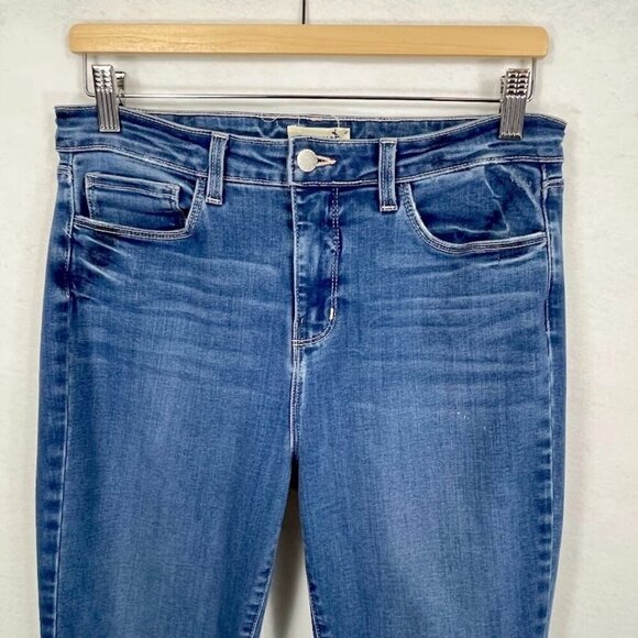 L'Agence Margot High-Rise Skinny Ankle Jeans Stretch School Academia Party 29 - Picture 3 of 8